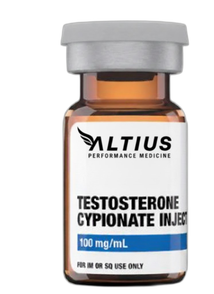 Altius Testosterone Cypionate Injection vial